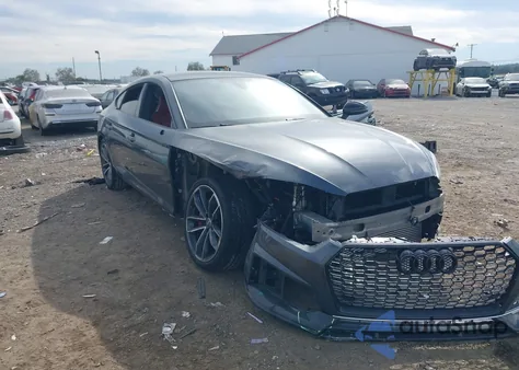 2018 Audi S5 3.0T Premium Plus from USA, damaged, VIN WAUC4CF51JA091357